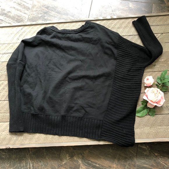 All Saints Riley Jumper Black Oversize Sweater - Picture 4 of 7